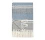 Cayce Striped Fringe Throw