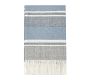 Cayce Striped Fringe Throw