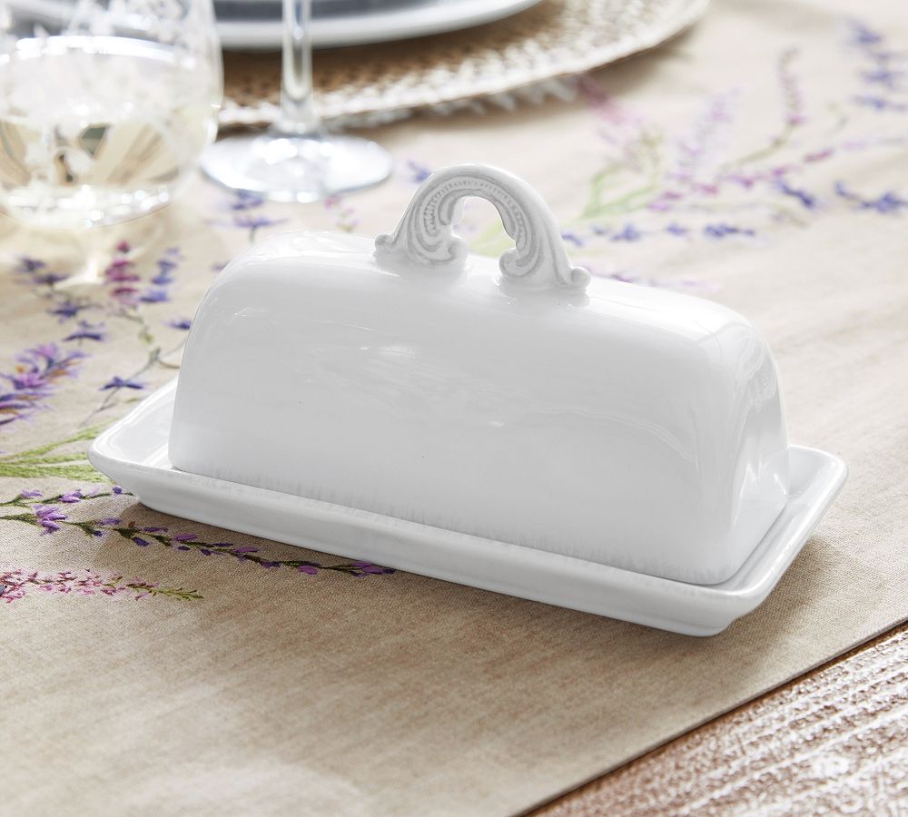 Monique Lhuillier Arles Butter Dish Pottery Barn