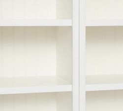 Aubrey Shelf with Open Cabinets (74.5&quot;)