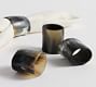 Handcrafted Horn Napkin Rings - Set of 4