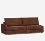Build Your Own Canyon Square Arm Leather Sectional