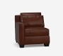 Build Your Own York Square Arm Deep Seat Leather Sectional