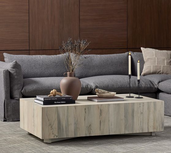 Terri Rectangular Coffee Table | Pottery Barn