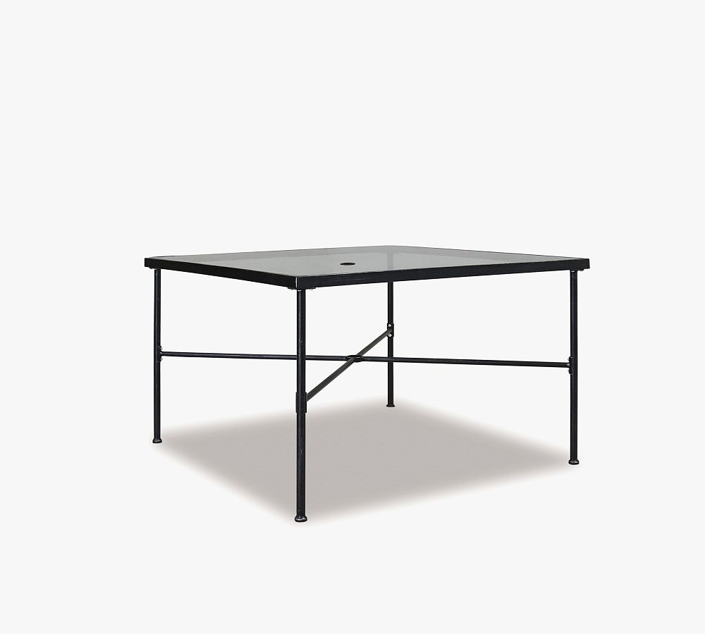 Bowie Square Glass Dining Table