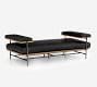 Trent Leather Chaise Lounge