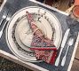 Rustic Reindeer Terracotta Dinner Plates - Set of 4