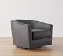 Harlow Leather Swivel Chair