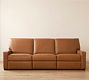 Turner Square Arm Leather Power Reclining Sofa - Storage Available (74&quot;&ndash;129&quot;)