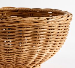 Handwoven Wicker Bowl