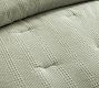 Honeycomb Cotton Comforter &amp; Shams