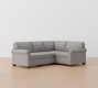 York Roll Arm 3-Piece Sectional (93&quot;)