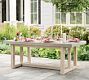 Portola Rectangular Concrete Outdoor Dining Table