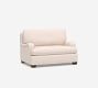 PB English Arm Twin Sleeper Sofa with Memory Foam Mattress (58&quot;)