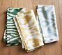 Ava Ikat Print Organic Cotton Napkins - Set of 4