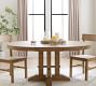 Fort Round Pedestal Extending Dining Table (48&quot;-68&quot;)