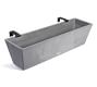 All Weather Eco Hevea Outdoor Window Box Planters with Brackets