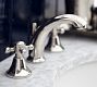 Warby Cross-Handle Widespread Bathroom Sink Faucet