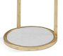 Callista Round Marble Cocktail Table (10&quot;)