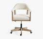 Windom Upholstered Swivel Desk Chair