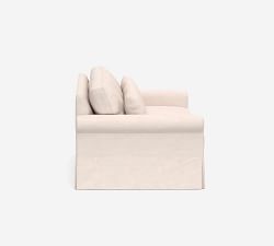 York Roll Arm Deep Seat Slipcovered Side Sleeper (97&quot;)