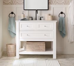 Fringe Textured Bath Mat | Pottery Barn
