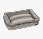 Striped Lounge Pet Bed