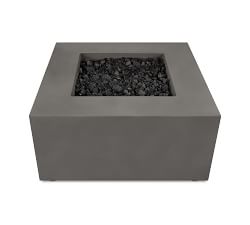 Arbor Concrete Low Square Fire Pit Table (40