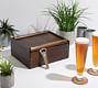 Classic Pilsner Acacia Wood Gift Box - Set for 2