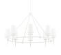 Penny Round Metal Chandelier