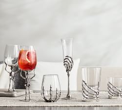 Skeleton Wine Glass