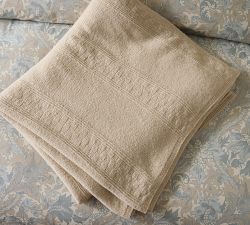 Arden Solid Blanket | Pottery Barn