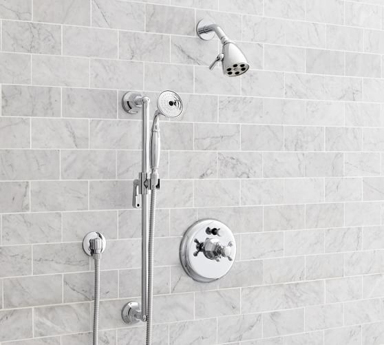 Victoria Pressure Balanced Shower Set with Handshower | Pottery Barn