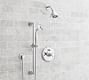 Warby Cross Handle Pressure Balanced Shower Set with Handshower