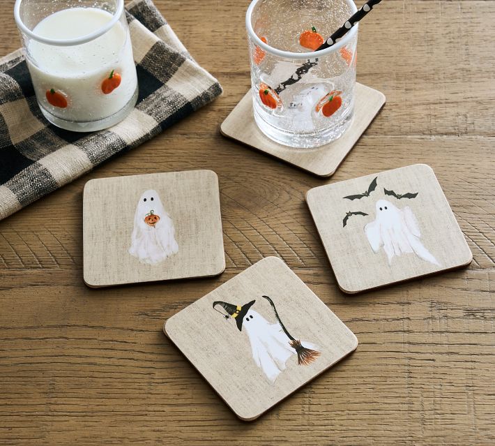 Scary Squad Coasters - Set of 4