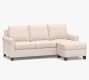 Cameron Roll Arm Reversible Sleeper Chaise Sectional - Storage Available (89&quot;)