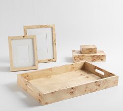 Burlwood Tray | Pottery Barn