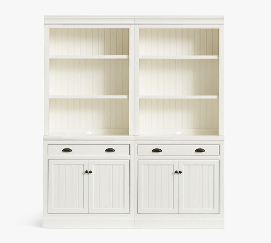 Aubrey Shelf with Cabinet (72