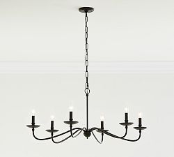 Lucca Iron Chandelier (38&quot;-50&quot;)