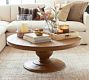 Heritage Farmhouse Reclaimed Wood Round Coffee Table (44&quot;)