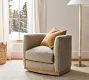 Danton Wood Base Swivel Chair | Pottery Barn