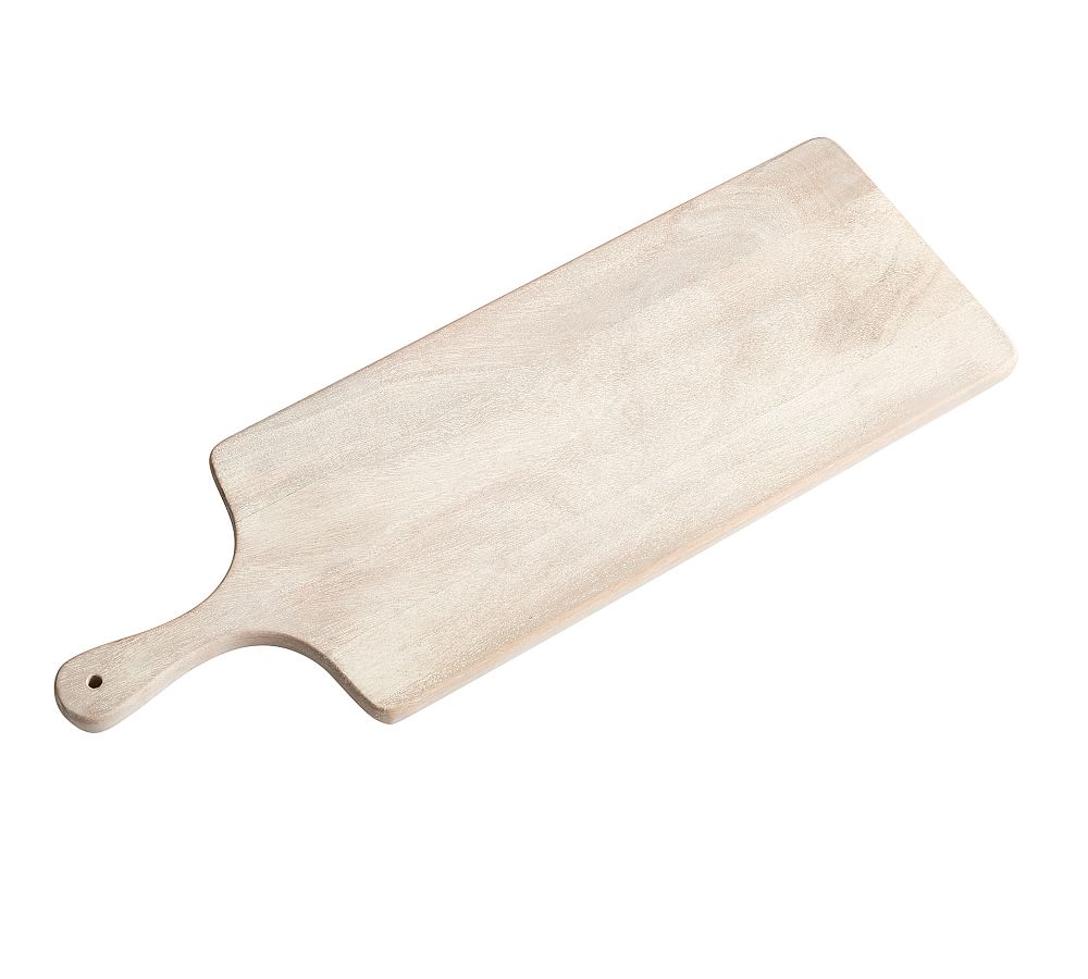 Chateau Handcrafted Acacia Wood Cheese & Charcuterie Boards-White Washed