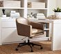 Gideon Leather Swivel Desk Chair