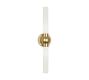 Gellert Frosted Glass Double Tube Sconce