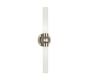 Gellert Frosted Glass Double Tube Sconce