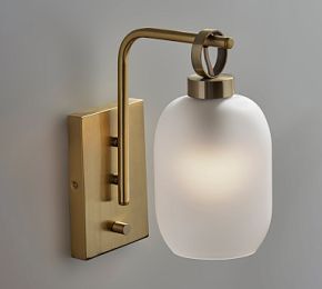 Leighton Glass Sconce 