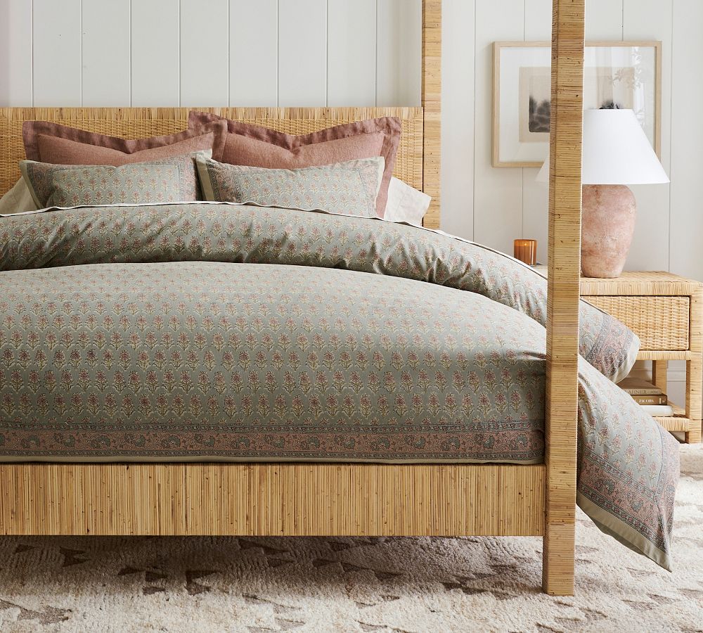 Jade Duvet Cover Pottery Barn