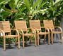 Thorold Eucalyptus Outdoor Dining Armchairs, Set of 4