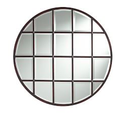 Eagan Multipanel Round Wall Mirror 44&quot;