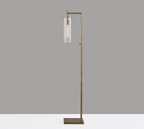 Maiden Glass Tube Floor Lamp | Pottery Barn